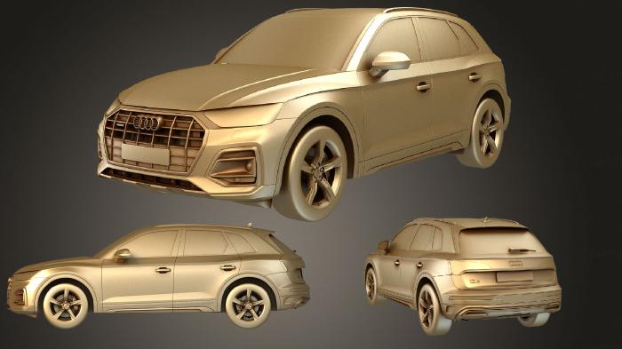 نموذج ثلاثي الأبعاد لآلة CNC السيارات والنقل أودي Q5 2021